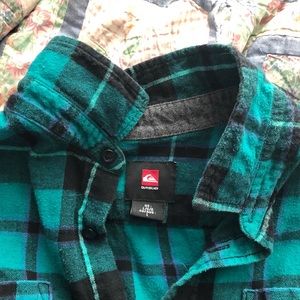 Flannel button up shirt